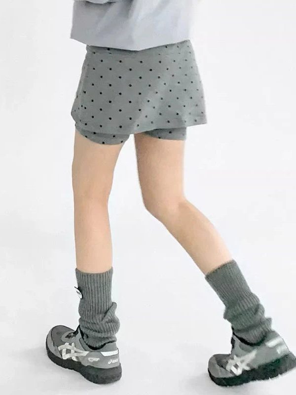 Polka Dot Skort