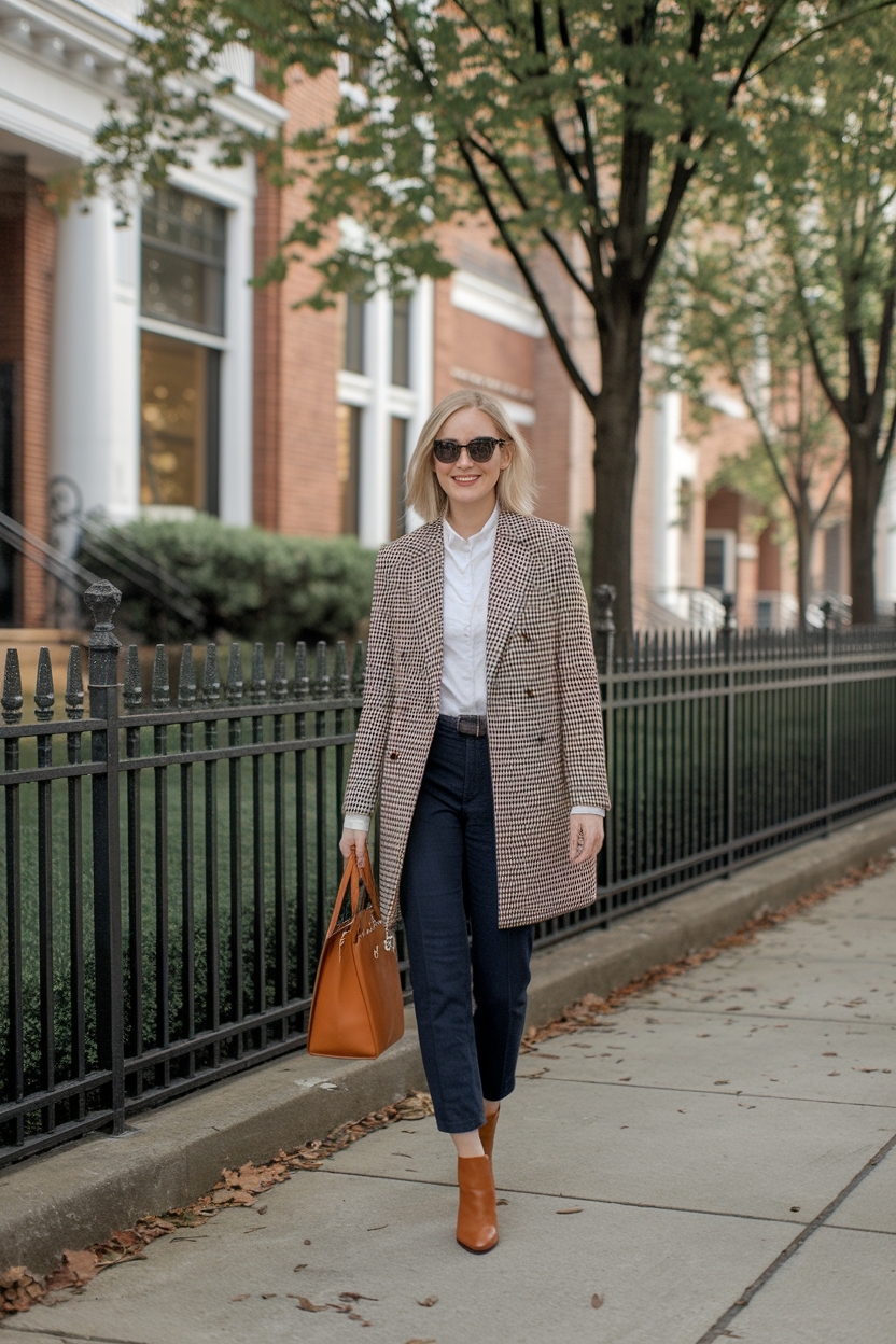 Preppy Fall Style: Embrace the Classic Look outfit idea