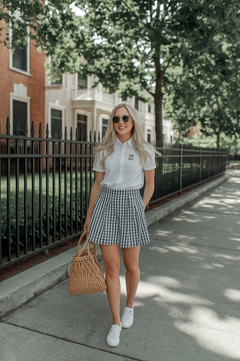 Preppy Summer Outfits for School: Effortlessly Chic Looks outfit idea