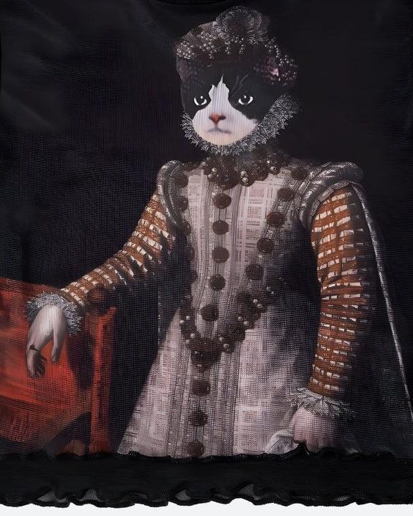 Princess Cat Crop Top