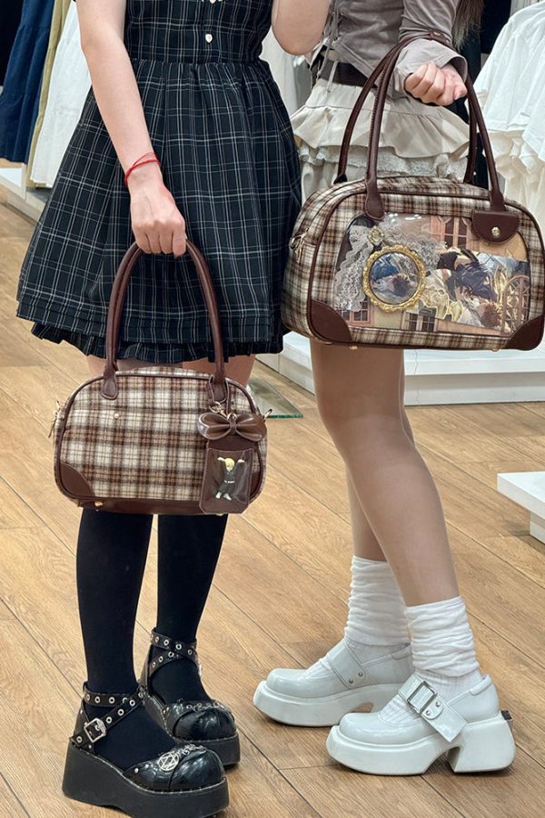 Pu Handbag Crossbody Daily Ita Bag Pin Bag 20cm Doll Bag