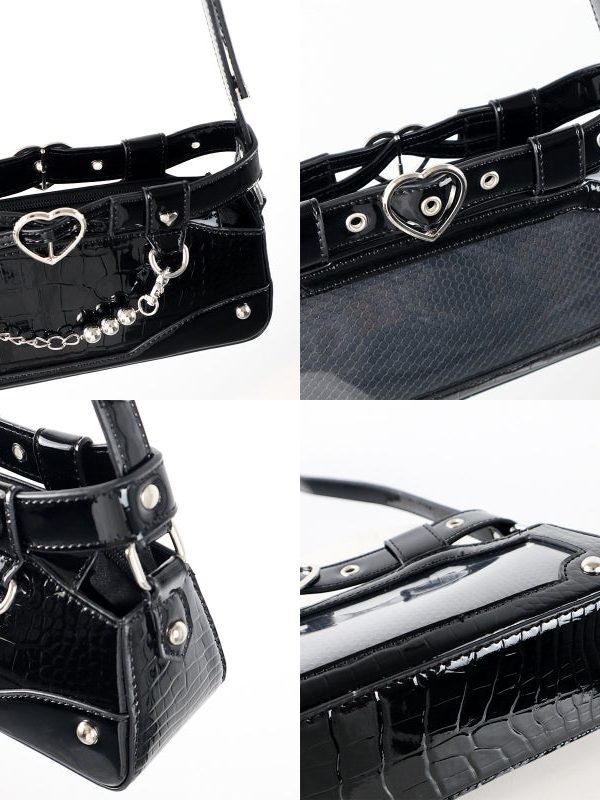 Punk Vintage Y2K Ita Clutch Bag for Women