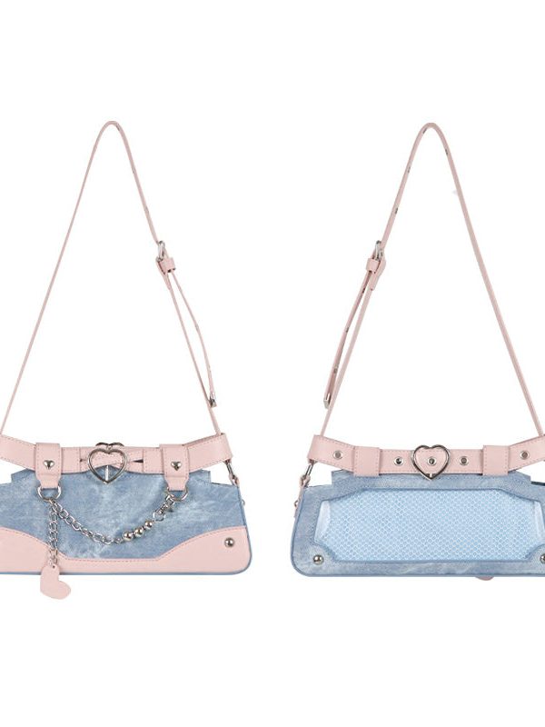 Punk Vintage Y2K Ita Clutch Bag for Women