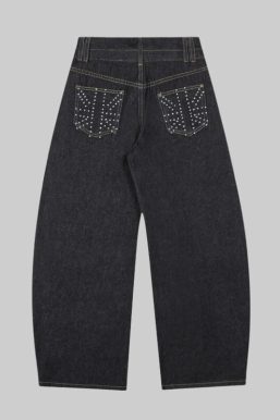 Rhinestone Detail Jeans