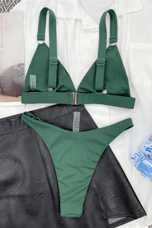Ribbed Bikini Set