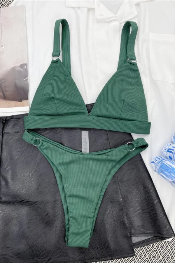 Ribbed Bikini Set
