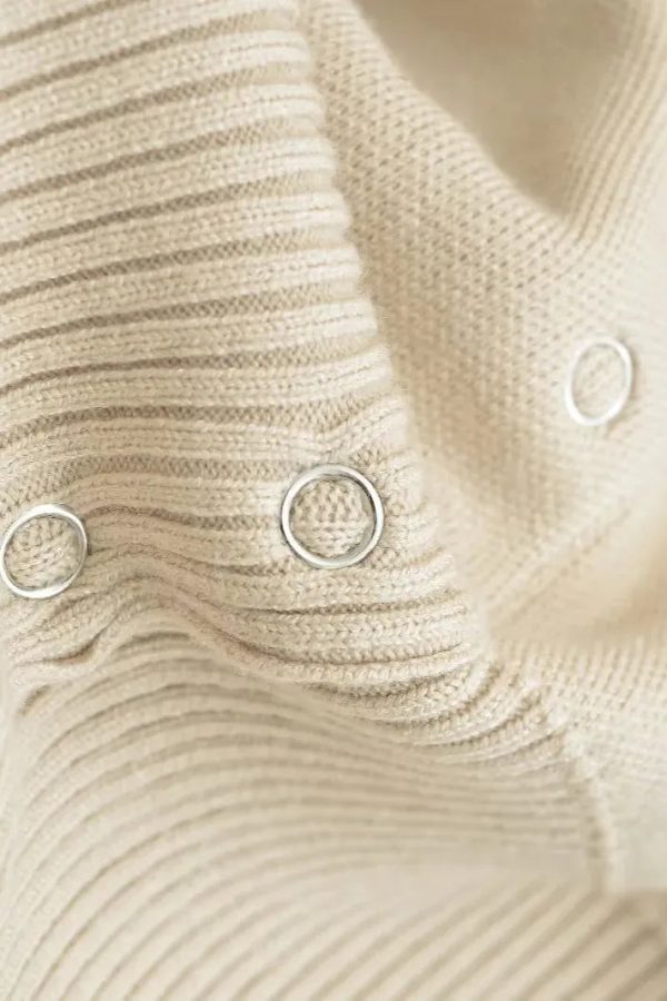 Ribbed Slim Fit Cardigan