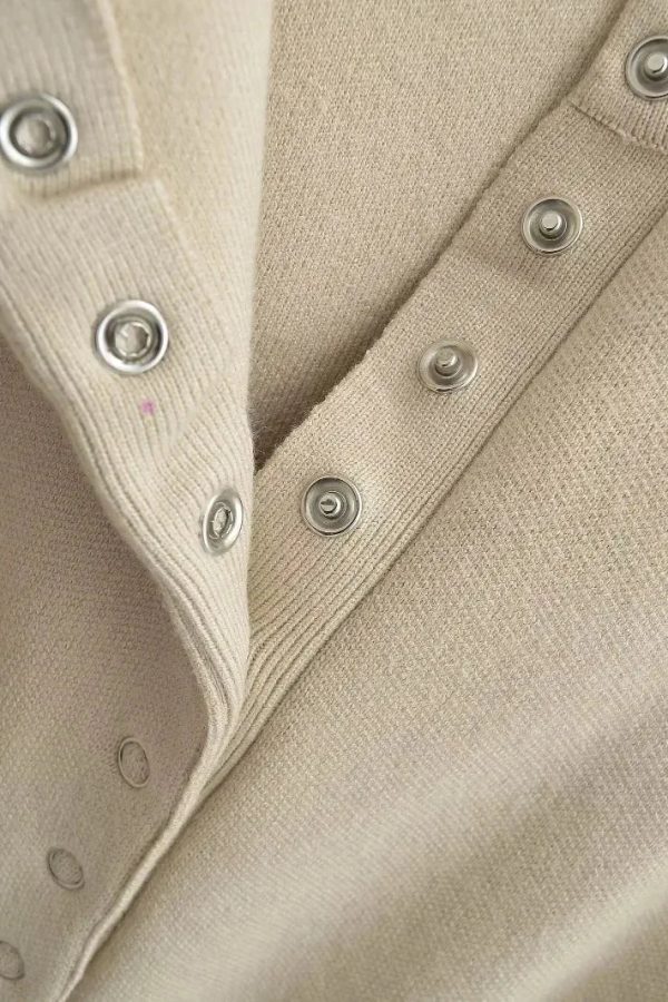 Ribbed Slim Fit Cardigan