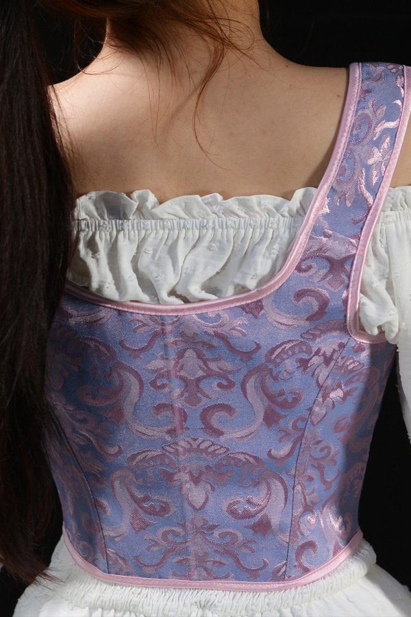 Ribbon Detailed Corset Top
