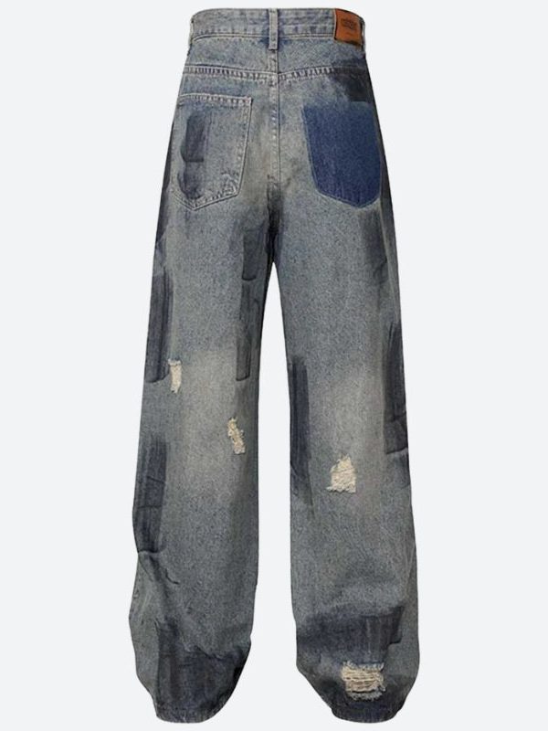 Ripped Denim Jeans