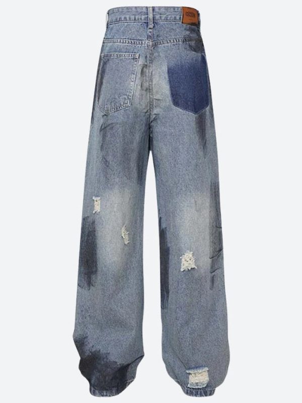 Ripped Denim Jeans