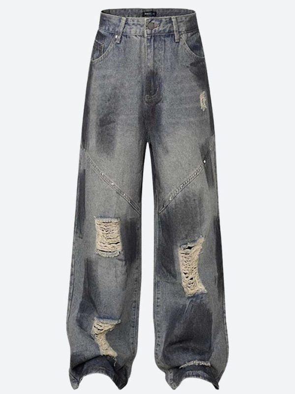 Ripped Denim Jeans