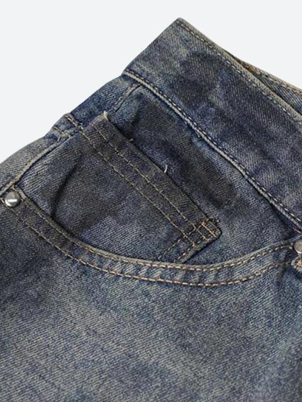 Ripped Denim Jeans