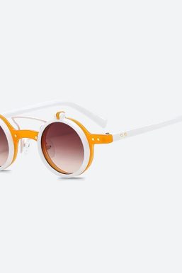 Round Flip-Up Sunglasses
