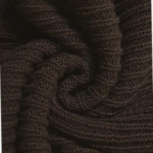 Ruched Knitted Mini Dress