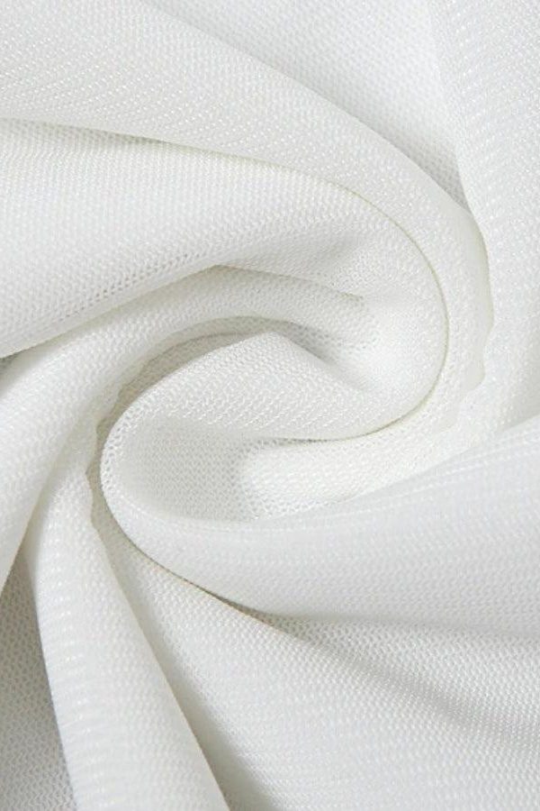 Ruffled Mullet Mini Dress