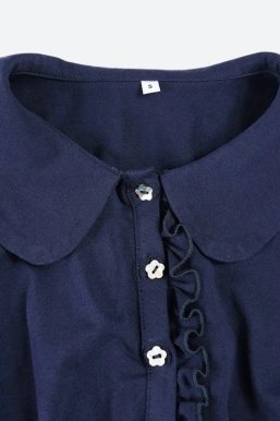 Ruffled Polo Mini Dress