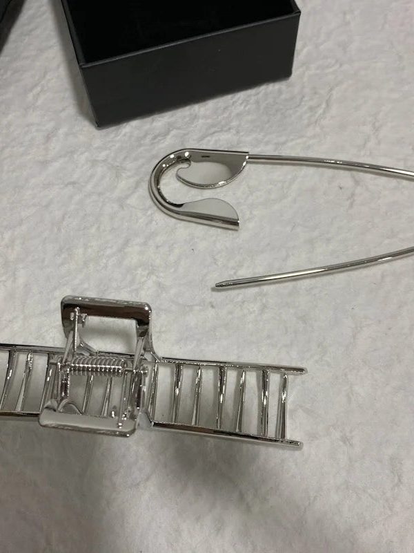 Safety Pin Hair Claw