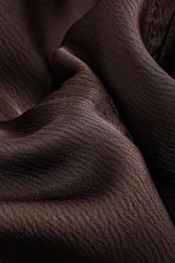 Satin Lace Up Corset Top