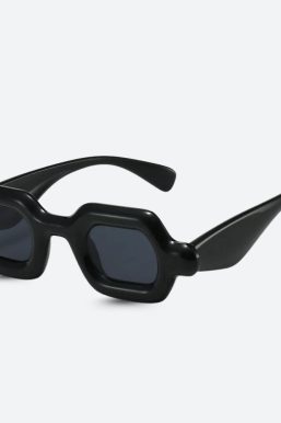 Sheer Rectangle Sunglasses
