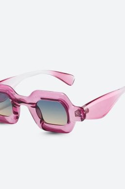 Sheer Rectangle Sunglasses