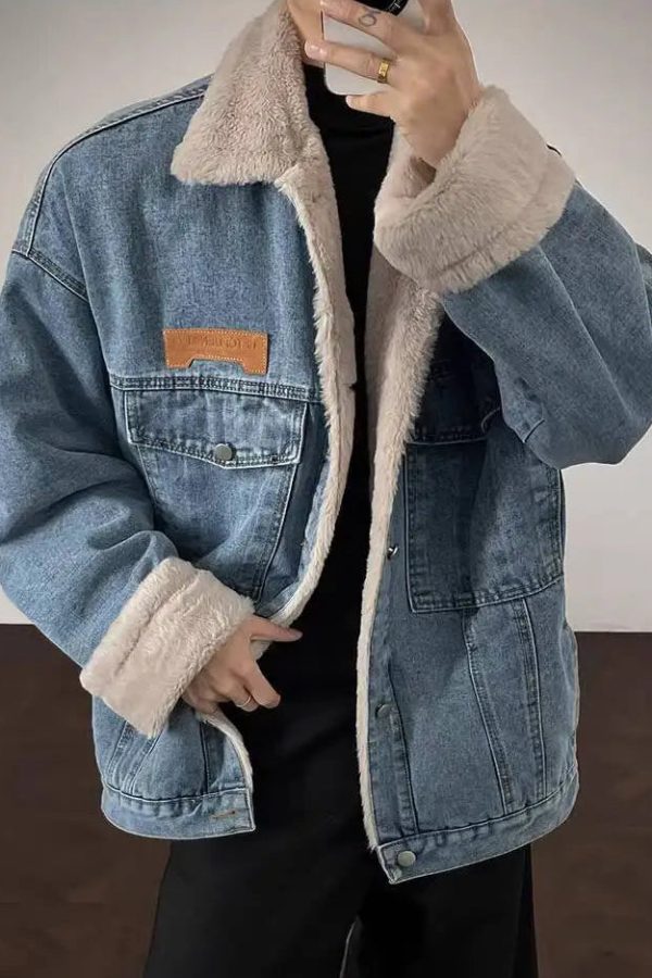 Sherpa Denim Jacket