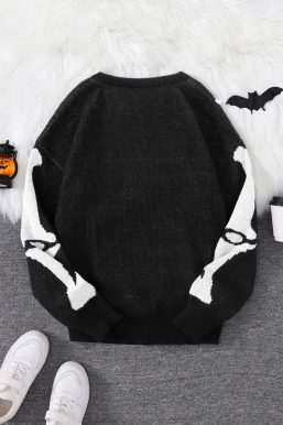 Skeleton Pullover Sweater