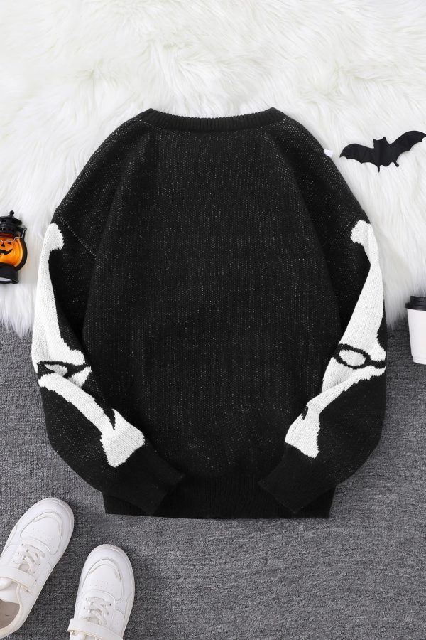 Skeleton Pullover Sweater