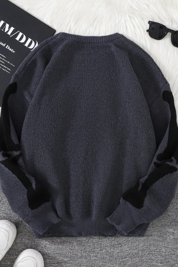 Skeleton Pullover Sweater