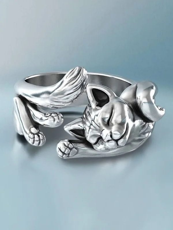 Sleeping Cat Ring