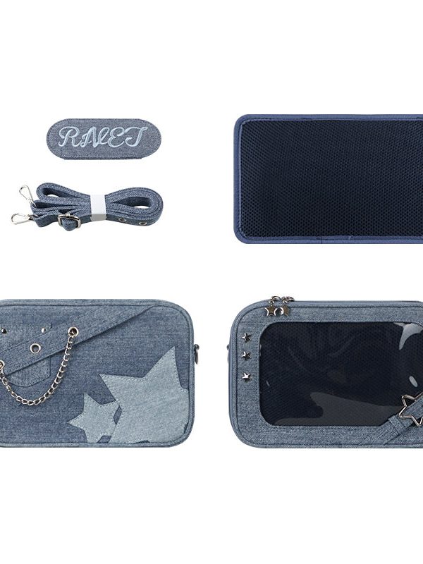 Small Denim Crossbody Ita Bag