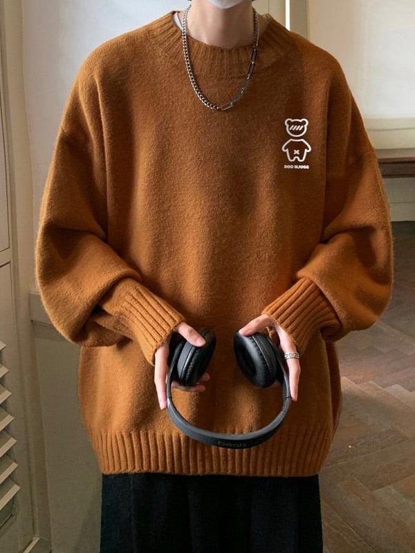 Soft Boy Bear Sweater