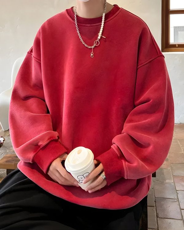 Soft Boy Casual Oversized Sweatshirt