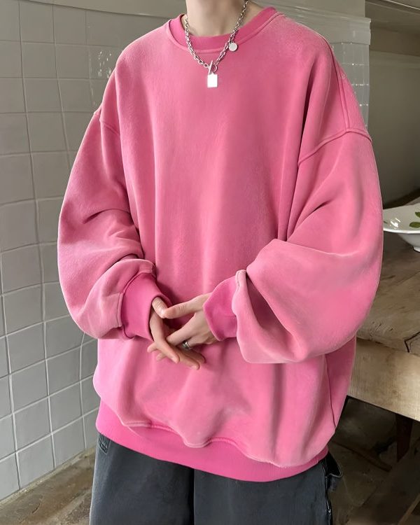 Soft Boy Casual Oversized Sweatshirt