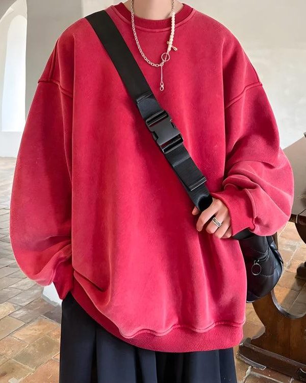 Soft Boy Casual Oversized Sweatshirt