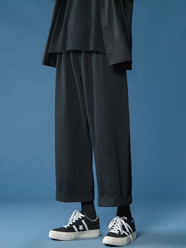 Soft Boy Casual Straight Leg Pants