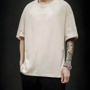 Soft Boy Crew Neck Basic Tee