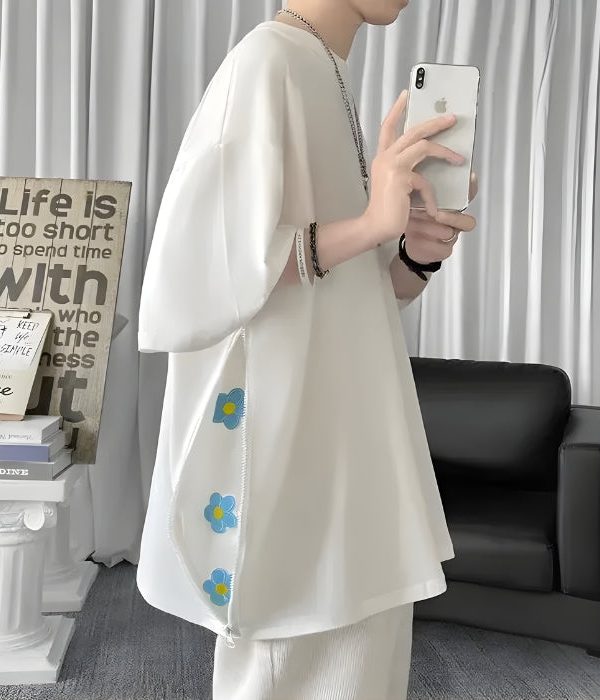 Soft Boy Daisy Oversize Tee