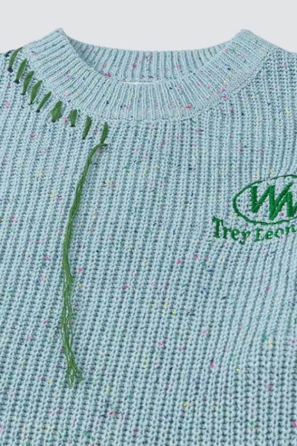 Soft Boy Distressed Sweater