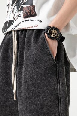 Soft Boy Drawstring Waist Sweatshort