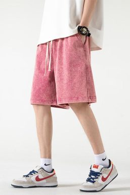 Soft Boy Drawstring Waist Sweatshort