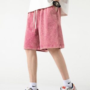 Soft Boy Drawstring Waist Sweatshort