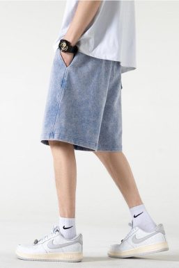 Soft Boy Drawstring Waist Sweatshort
