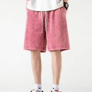 Soft Boy Drawstring Waist Sweatshort