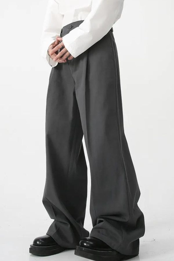 Soft Boy High Waist Baggy Pants
