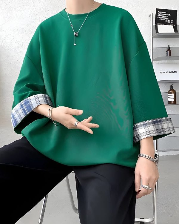 Soft Boy Oversize Detailed Tee