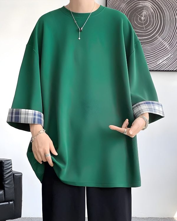 Soft Boy Oversize Detailed Tee