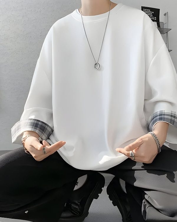 Soft Boy Oversize Detailed Tee