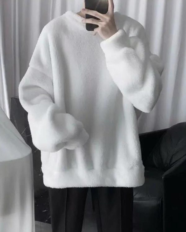 Soft Boy Oversized Teddy Sweatshirt
