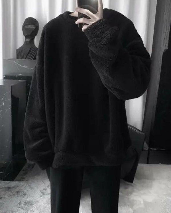 Soft Boy Oversized Teddy Sweatshirt